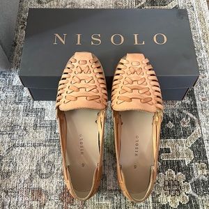 Nisolo Huarache Sandal in Almond - Size 9